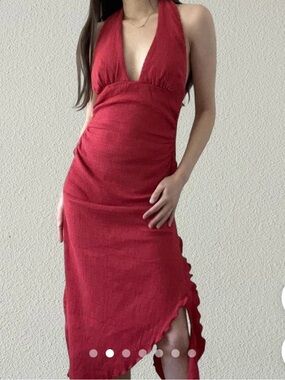 free people all tied up midi dress Free People